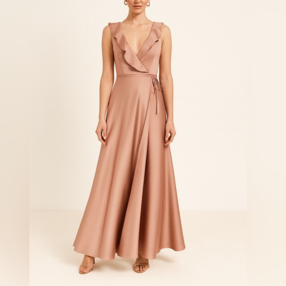 BHLDN Blush Maxi Dress